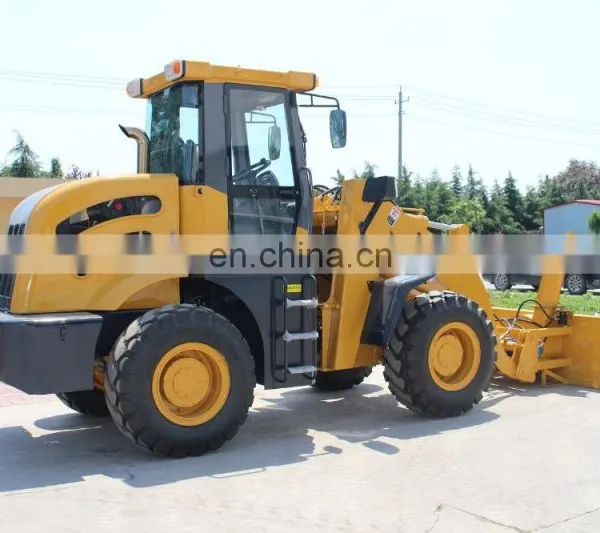 1.6ton Shovel Loader With Pallet Fork Snow Bucket With CE Certificate photo-4