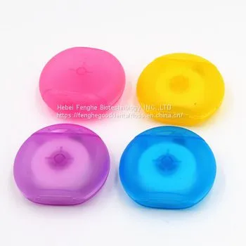 Factory Round Shape Dental Floss With Mint Flavor photo-2