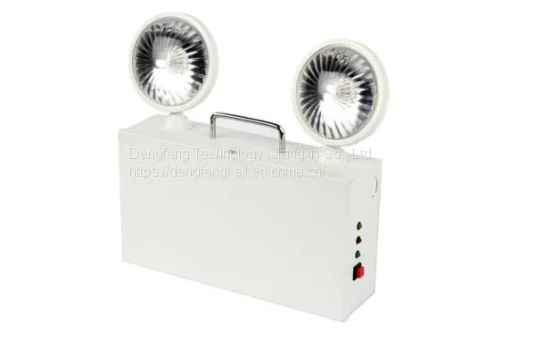Led Emergency Double Head Lighting Battery Backup Rechargeable Led Home Emergency Light