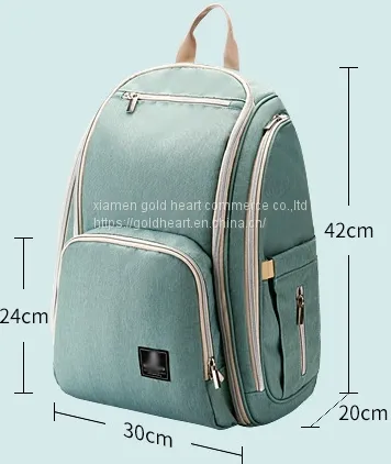 Waterproof Travel Mom Back Pack Eco-Friendly Material Baby Changing Bag Backpack Mummy Diaper Bag photo-3