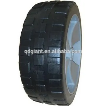 6/7/8/9/10/11/12 Inches PU Foam Flat Free Wheel Manufacturer in China