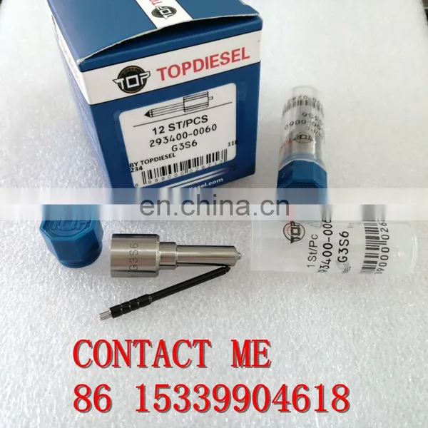 TOPDIESEL Common Rail Nozzle G3S6(293400-0060) FOR INJECTOR photo-3