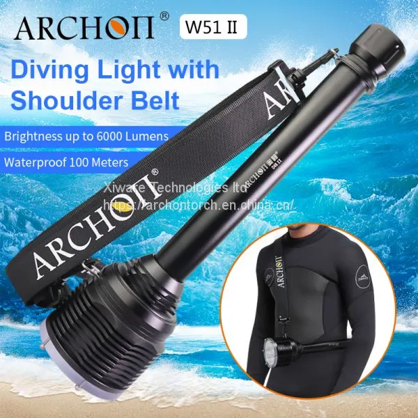 Archon D45 II и WH51 II Подводный фонарик для дайвинга