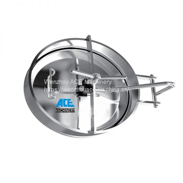 High Quality Stainless Steel Oval,Elliptical Inward Opening Manway For Pressure Tank photo-4