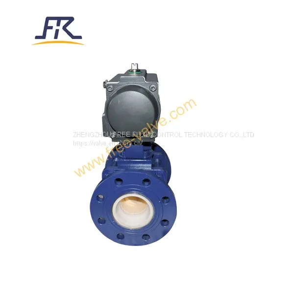 Q641TC A105 WCB Double Flanged Ceramic Seat Ball Valve photo-1