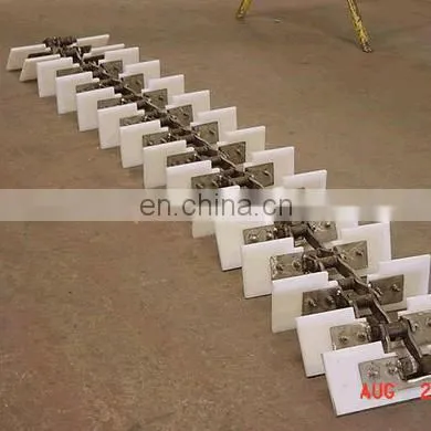 Uhmwpe Plastic Scraper Blade Hdpe Doctor Blade Uhmw Scraper Blade Pulp UHMWPE Drag Flight Uhmwpe Plastic Conveyor Flight Paddle photo-2