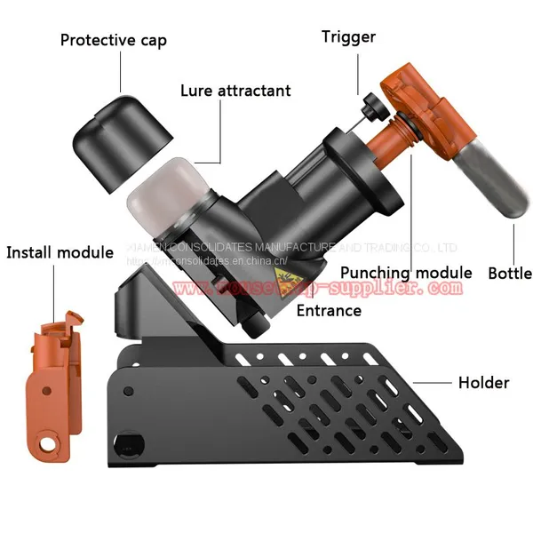 Multi-catch Mouse Trap Smart Auto Reset Rat Rodent Killer With Stand photo-2