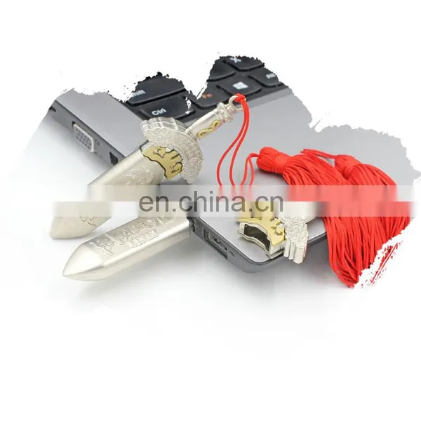 Cheap Promotion Sword Shape USB Flash Drives 16g 32g 64g Custom Stick Sword Flash Drive u Disk photo-4