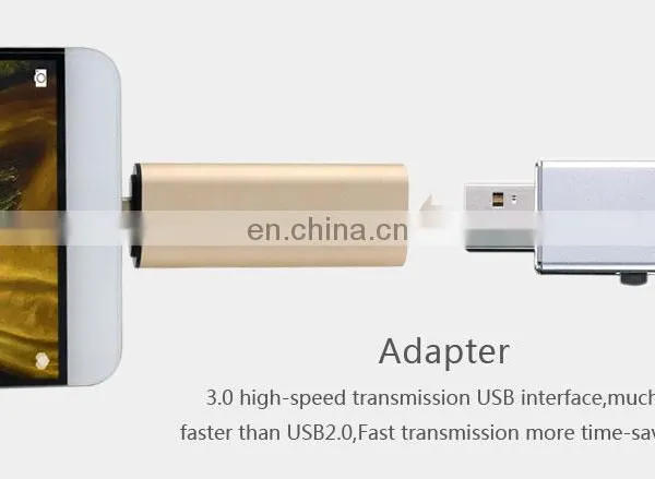 3 in 1 Multifunction USB-C Type C/USB 3.0/Micro USB/OTG TF SD MS Card Reader photo-2