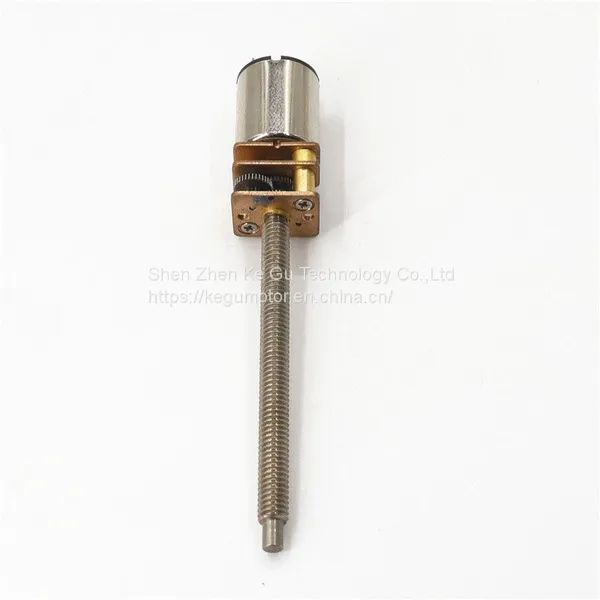 Kegu Motor GM12-1215R Micro 12mm DC 3V 6V 12V High Speed Mini Coreless Brushed dc Motor for Intelligent Door Lock photo-3