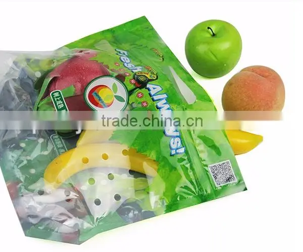100% Virgin Fresh Packing Banana Plastic Bags From China With Hang Hole photo-3