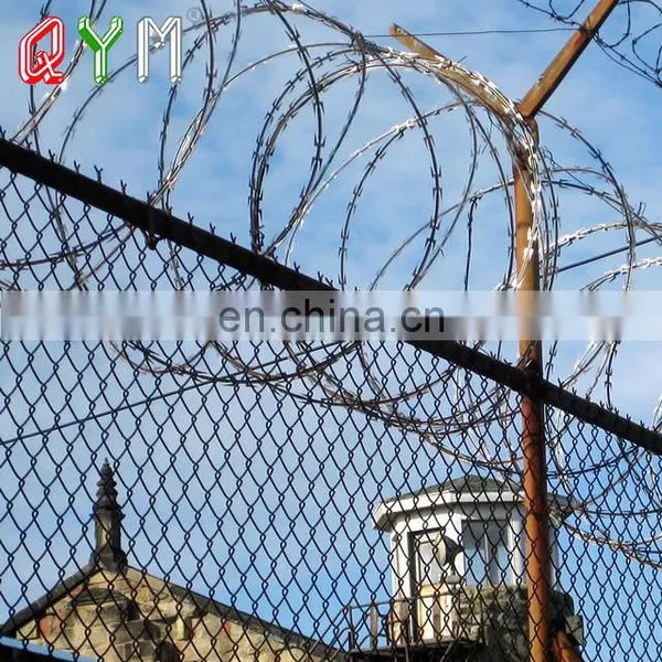 Helical Razor Wire Barbed Tape Concertina Razor Blade Wire photo-5
