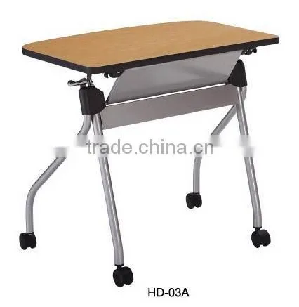 Middle School Folding Student Desk and Chair HD03A-L photo-2