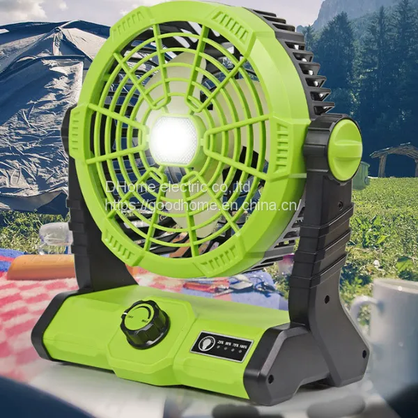 Cross Border Camping Fan Light Tent Wall Hanging Electric Fan Portable USB Charging Small Fan Outdoor Camping Fan photo-3