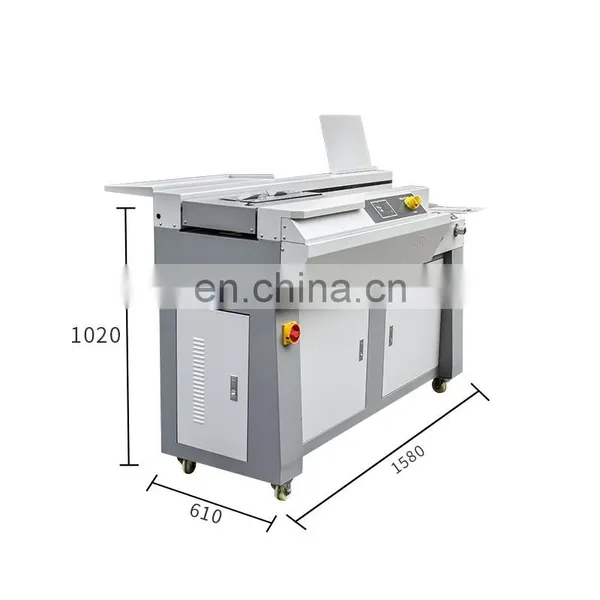 Hot Melt Glue Perfect Book Binding Machine Wireless Book Gluing Machine For Binding photo-2