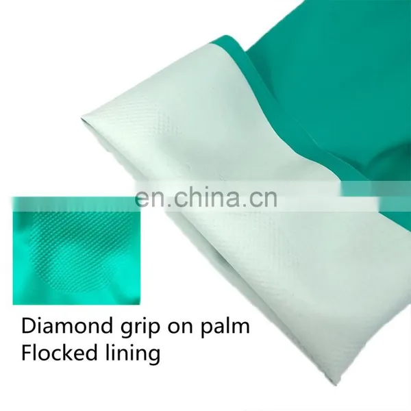 Household Oil Protection Water Proof Rubber Work Latex Washing Dishes Cleaning Kitchen Nitrile Gloves photo-5