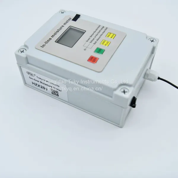 Instant In-Line Moisture Meter for Sawdust Grains Moisture Meter HZX200 photo-2