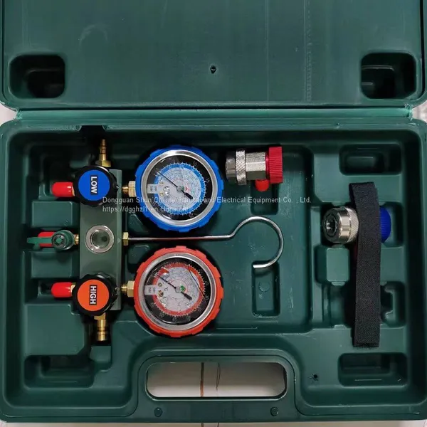 Hongsen Double-valve Automobile Household Air-conditioning Tool Set HS-260A-OA 1 photo-4