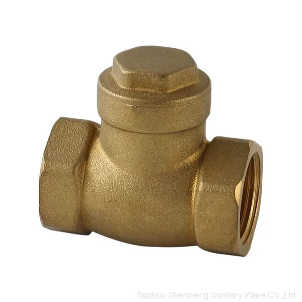 Brass Swing Check Valve,One-Way Swing Check Valve for Water Female photo-2