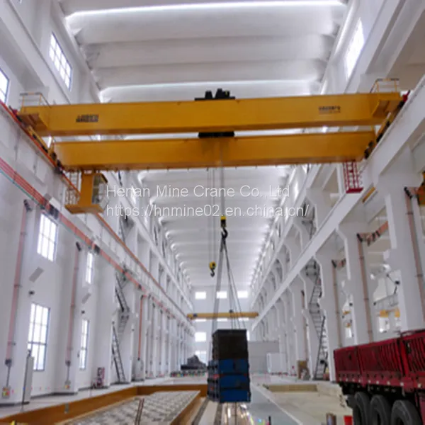KSSL New Type Electric Hoist Double Girder Bridge Crane 18.9m Span A5 Work photo-2