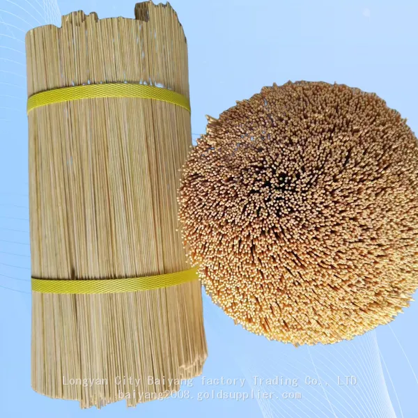 Chinese Supplier Offers Customizable Raw Bamboo Incense Sticks for Incense Making photo-2