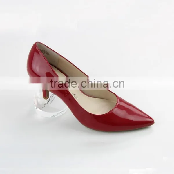 Clear Acrylic Rounded Block Riser For Women Shoe Acrylic Shoe Riser photo-2