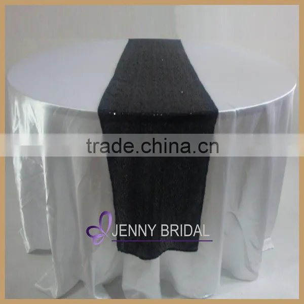 TR064#3 Wedding Party Decorative Popular Gold Sequin Table Runner Quality Choice photo-4