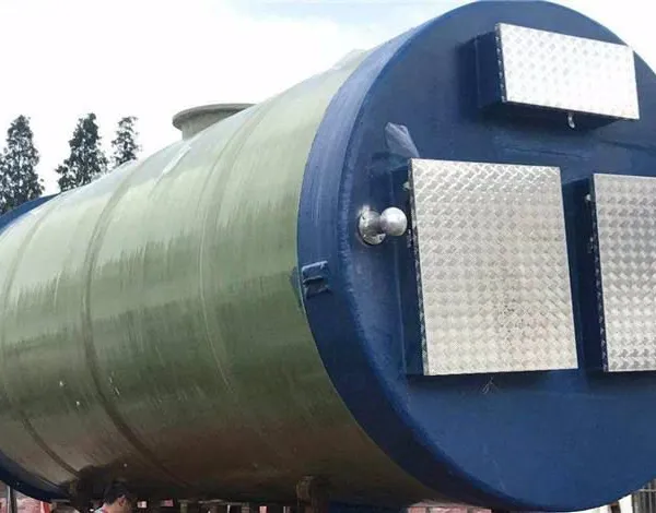 GRP Integrated Lifting Pump Station Sewage Rainwater Collection Factory Direct photo-3