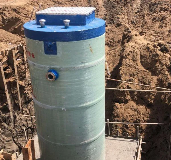 Fully Automatic FRP Integrated Prefabricated Underground Sewage Pumping Station photo-5