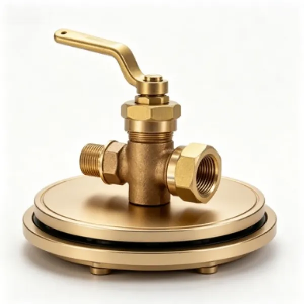 JIS F7387 10K Flange Type Bronze Plug Valve for Bilge Systems photo-4