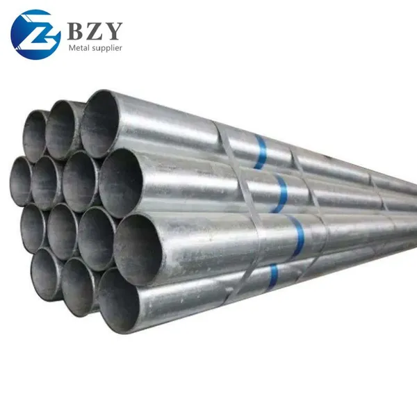 Hot Dipped Galvanized Steel Pipes Gi Steel Tube Galvanized Round Steel Pipes for Sale photo-1