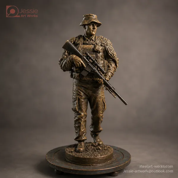 Transparent Wire Figure Statue for Interior Decoration photo-2
