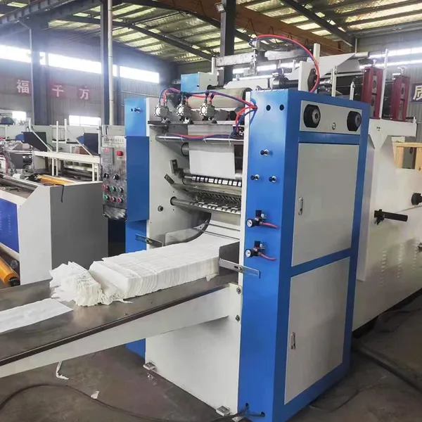 Automatic Soft Facial Tissue Paper Making Machine With Packing Machine Featuring PLC Engine Core Components for Manufacturing