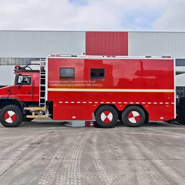 Jiefang 6*6 Communication Emergency Command Vehicle, a Veritable Mobile Command Center With Satellite Communication and Winch photo-4