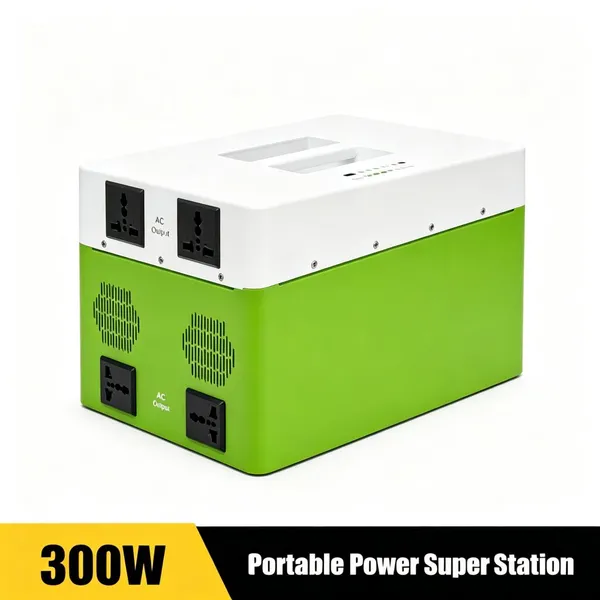 Portable Power Station for RV With High Capacity Battery and Solar Charging