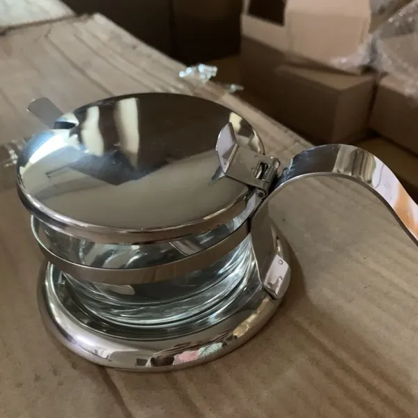 S/S 304 Cheese Bowl Sugar Bowl With Spoon