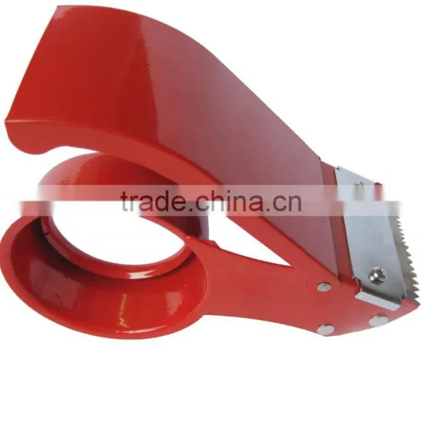 6cm Wide High Quality Red Metal Packing Tape Dispenser photo-4