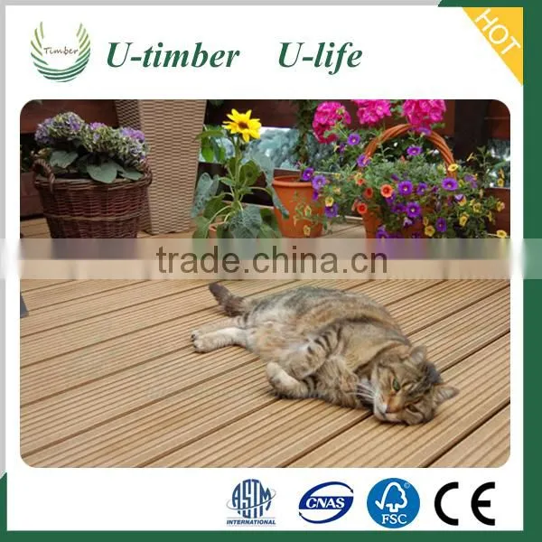 Attractive Fashionable Goods WPC Solid Wood Floor Outdoor Use photo-4