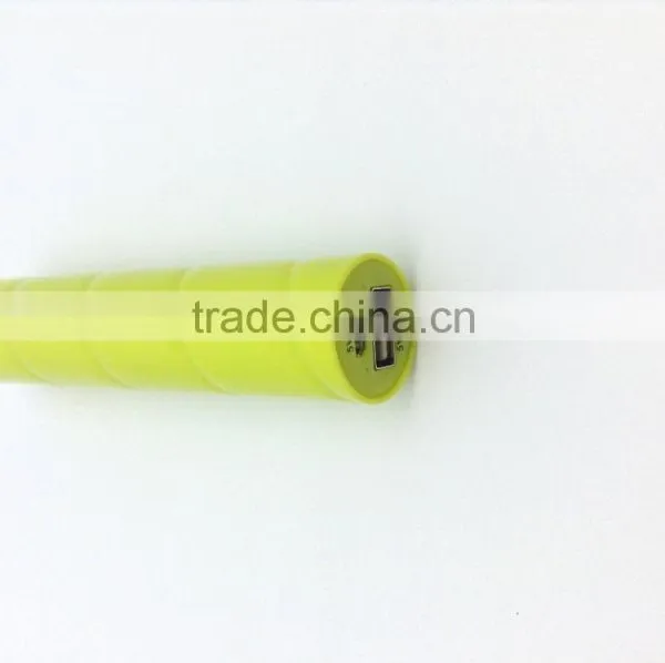 Plastic Material Lithium Battery Mini Size Power Bank photo-2