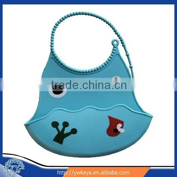 Latest Design Washable Silicone Waterproof Baby Bibs for Promotion Gifts