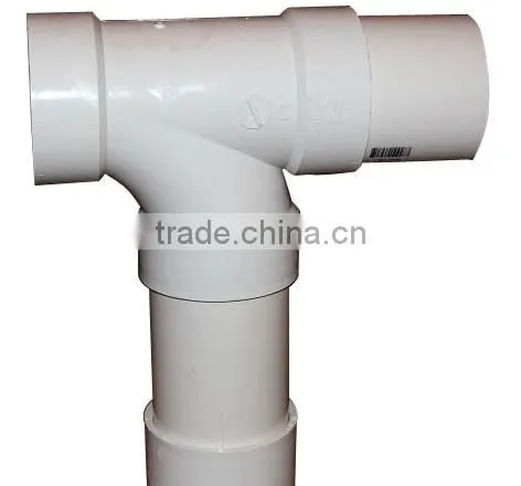 2 Inch Plastic Pvc y Tee , Pvc 45 Degree Lateral Tee , Customized Processing of Plastic Parts photo-3