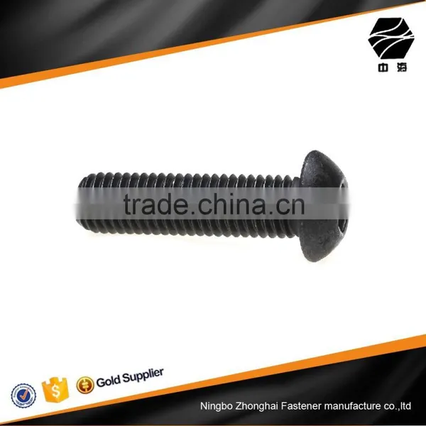 Black High Strength Countersunk Head Hex Socket Cap Screw