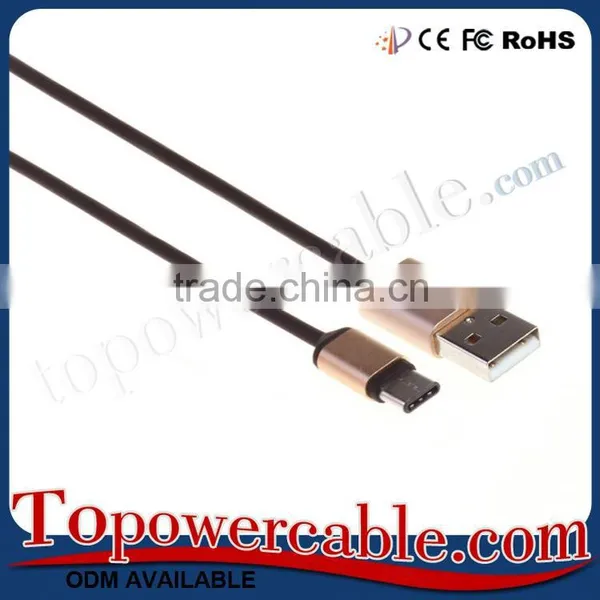 High Speed Mobile Phone Reversible USB Type C Data Transferring Charging Cable photo-3