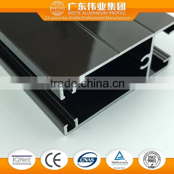 Customized Top Quality Alloy Hollow Powder Coated Door Window Profiles Aluminium photo-3