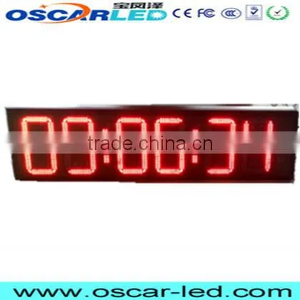 clock led sign display 4 or 6 digit led clock screen board display 7 segment led screen clock board                        
                                                Quality Choice