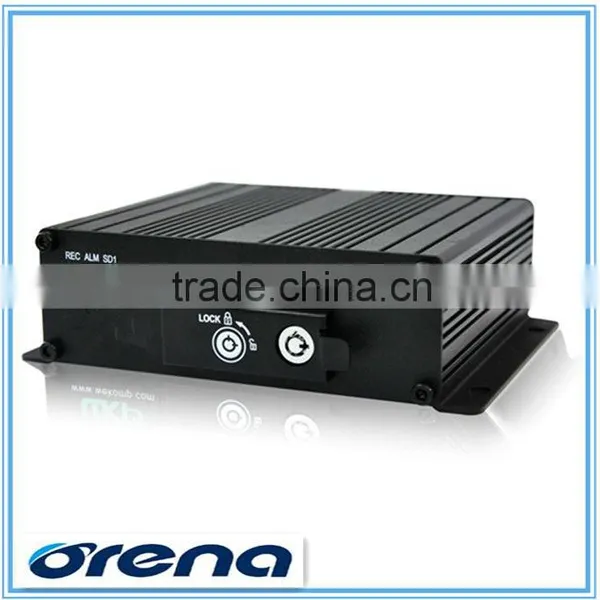 Basic 4-CH SD Card Mobile DV/ 4 ch SD MDVR Vehicle Security