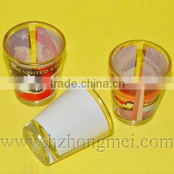 Custom Hot New Products for 2015 /Glass Cup Heat Transfer Materials /15 oz Opal Glass Mug photo-2