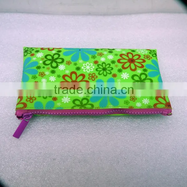 Cheap Top Zip Lock Plastic Customized Printed PVC Pencil Case for Kids photo-2