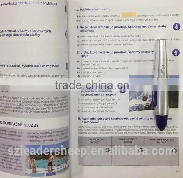 Learing Machine Invisible Sound Books Standard English Reading Pen photo-4