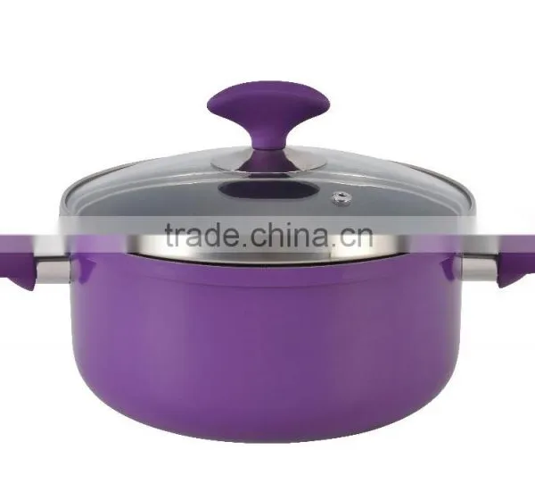 9.8L 30cm Diameter Pot Press Aluminum Non Stick Stock Pot photo-2